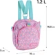 Сумка-рюкзак Kite дитяча Unicorn 16.5x15x5 см Рожевий (K24-2620-1) - зображення 2