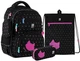 Шкільний набір Kite Catsline 39х28.5х13.5 см Чорний (SET_K24-773M-2) - зображення 1