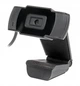 Web камера Maxxter WC-HD-FF-01 Black, 1.3 Mpx, 1280x720, Fixed-Focus, USB 2.0, вбудований мікрофон, (WC-HD-FF-01) - изображение 1