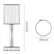 Настільна світлодіодна лампа RIAS Rose Diamond Table Lamp з пультом - зображення 5