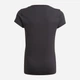 Koszulka młodzieżowa dla dziewczynki Adidas G Lin T GN4069 170 cm Czarna (4064036241239) - obraz 2