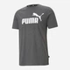 Футболка мужская Puma Ess Heather Tee 586736-01 S Темно-серая (4063697396715) - изображение 5