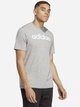 Футболка мужская Adidas M Lin Sj T IC9277 M Серая (4066752093369) - изображение 1