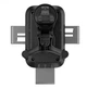 Тримач в авто з бездротовою зарядкою Qi 15W Proove Triple Clamp Pro на дефлектор/панель (WHTP15010004) Black - зображення 5