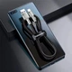 Кабель Baseus Cafule Metal Data Cable USB to Type-C 66W 6A 1м (CAKF000101) Black - изображение 8