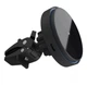 Тримач в авто з бездротовою зарядкою Qi 15W Proove Light Circle Black - зображення 4