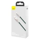 Кабель Baseus Cafule Metal Cable USB to Lightning 2.4A 1м (CALJK-A06) Green - изображение 15