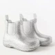 Детские резиновые сапоги для девочки Zara ZLK-6001-330-Silver 22 Серебристые (2300000362077) - изображение 2