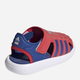 Дитячі босоніжки для хлопчика adidas Water Sandal FY8942 19 Червоний/Синій (4064036702556) - зображення 4