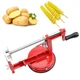 Машинка для спіральної нарізки картоплі RIAS Spiral Potato Slicer Red (3_04552) - зображення 5