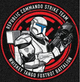 Шеврон патч Star Wars Republic commando strike team біло-чорний на липучці велкро - зображення 1