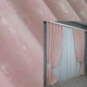 Комплект готовых штор VR-Textil Жаккард Sultan YL № 1370ш Бледно-розовый 150х270 см 2 шт (33-0231) - изображение 1