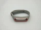 Ремешок Xiaomi Mi Band 2 MiJobs силиконовый с рамкой Серый / Розовый 1088P - изображение 1