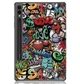 Чехол Primolux Slim для планшета Samsung Galaxy Tab S9 Plus (SM-X810 / SM-X816) 12.4" - Graffiti Primolux SLIM-SAM-S9PLUS-GRF разноцветный - изображение 1