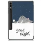 Чехол Primolux Slim для планшета Samsung Galaxy Tab S9 Plus (SM-X810 / SM-X816) 12.4" - Good Night Primolux SLIM-SAM-S9PLUS-GDN разноцветный - изображение 1