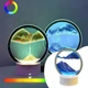 Настольная LED лампа ночник ночник RGB песочные часы 3D Sandscape - изображение 8