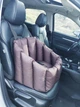 Автокресло сумка-переноска автогамак для собак животных автомобильная переноска Waterproof ткань 50 х 45 см Темно-коричневый - изображение 2