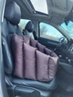 Автокресло сумка-переноска автогамак для собак животных автомобильная переноска Waterproof ткань 50 х 45 см Темно-коричневый - изображение 8