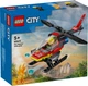 Конструктор LEGO City Пожежний рятувальний гелікоптер 85 деталей (60411) - зображення 1