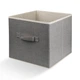 Ящик для хранения текстильный MBM HOME TH-08 LIGHT GRAY светло-серый - изображение 1