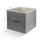 Ящик для хранения текстильный MBM HOME TH-08 LIGHT GRAY светло-серый - изображение 2