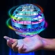 Летающий шар спиннер светящийся FlyNova pro Gyrosphere игрушка мяч бумеранг - изображение 1