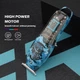 Машинка акумуляторна Barber VGR V-923 для стрижки та окантовки з LED-індикатором та насадками 5Вт. Синій - зображення 7