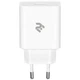 Мережевий зарядний пристрій 2Е USB Wall Charger QC3.0 DC5V/3A (2E-WC1USB18W-W) White - зображення 1