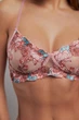 Комплект білизни з мереживом Floral Embroidered Рожевий L (N03003) - зображення 3
