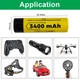 Акумулятор Vapcell B34 18650 Li-Ion 3400mAh 1шт - зображення 5