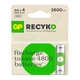Акумулятори GP Recyko 2600 AA/HR06 NI-MH 2600 mAh BL 4 шт (508175) - зображення 2
