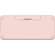 Клавіатура Logitech K380s Multi-Device Bluetooth UA Rose (920-011853) - зображення 4