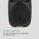 Мобільна акустична система Auna Streetstar 2.0 15 BT USB/SD/MP3 AUX (10031568) - зображення 2