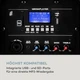 Мобильная акустическая система Auna Streetstar 2.0 12 BT USB/SD/MP3 AUX (10031567) - изображение 7