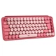 Клавіатура Logitech POP Keys Wireless Mechanical Keyboard UA Rose (920-010737) - изображение 2