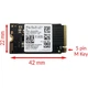 Накопичувач SSD M.2 2242 256GB Samsung (MZALQ256HBJD) - изображение 2