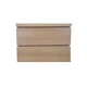 Підвісна пластикова тумба Ламі TheMix Wood (4236-oak) mat ламінація під умивальник 60 см - изображение 8