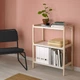 Відкрита шафа для книг IKEA EKENABBEN, осика, білий, 70х34х86 см, 104.878.16 - изображение 7