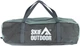 Палатка SKIF Outdoor Tuzla 2 50+140+50x220x100 см 2-x местная Зеленая (3890391) - изображение 5