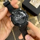 Чоловічий спортивний годинник з лого Герб України Patriot 1818 чорний - зображення 4