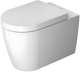 Унитаз подвесной Duravit Me By Starck 45290900A1 без ободка с крышкой Soft Close - изображение 1