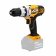 Дрель-шуруповерт аккумуляторная (JCB-18DD-B-E) 18V, max 45Nm без батареи JCB-18DD-B-E - изображение 1