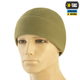 Шапка M-Tac Watch Cap Elite фліс (320г/м2) M Tan - зображення 1