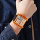 Мужские часы Skmei 2020 Amber-Transparent - изображение 5