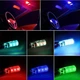 Лампа в автомобиль 2шт LED T10 W5W с пультом ДК, 6 SMD 5050, 16 цветов 670206 - изображение 5