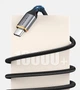 Кабель CABLETIME USB Type A - USB Type C 5V/3A быстрая зарядка 1 м Black (CA40H) - изображение 5