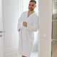 Халат мужской махровый больших размеров SoundSleep Crystal 2XL Белый (94145823) - изображение 7