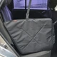 Автогамак для собак из водонепроницаемой ткани со съёмными бортами Low-cost Black, защитная накидка, автомобильный чехол для перевозки собаки, цвет чёрный, SKU 00040, Your Stylish Hunter - изображение 3
