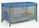 Детский манеж-кровать Toti T-04011, размер 126x65x75 см, синий - изображение 1