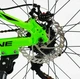 Спортивный алюминиевый велосипед 24 дюймов, рама 11д, Shimano 21 скорость, черный с зеленым, Corso «SKYLINE» SL- 24055 - изображение 6